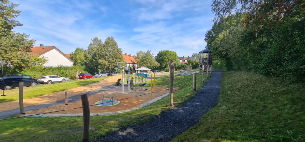 Übersicht über den Spielplatz